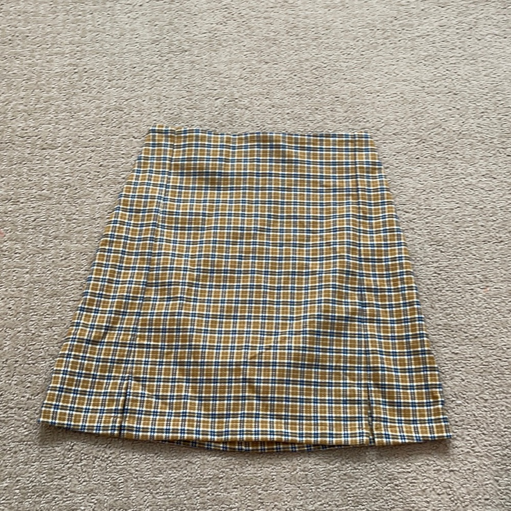 cute brady melville yellow skirt